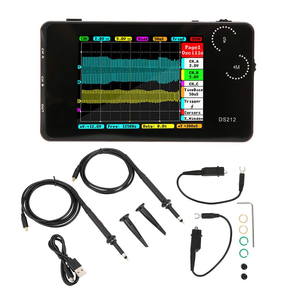 DS212 Mini Oscilloscope Portable Digital Storage Oscilloscope